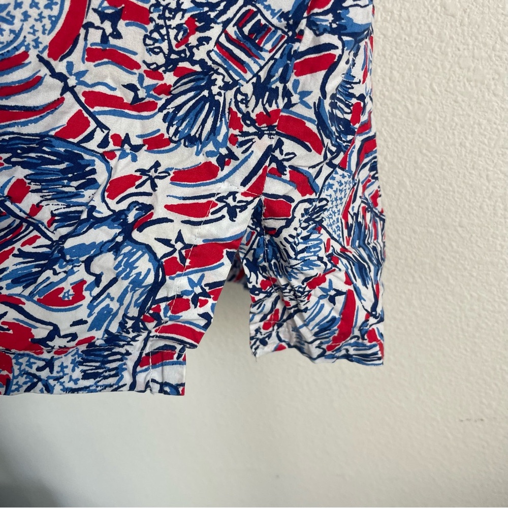 Chubbies The Nutter Short Sleeve Popover Usa Shirt - image 4